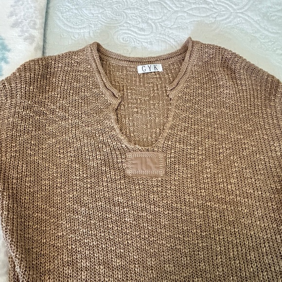 Pre-loved soft open knit pullover - GKY - M - Picture 2 of 4